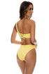 Luli Fama Pura Curiosidad One Shoulder Lace Back Top